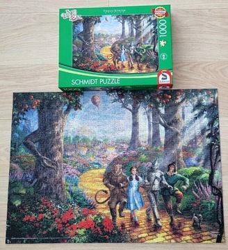 Puzzle Schmidt PQ1000 - Czarnoksiężnik z Krainy Oz