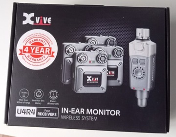 XVive U4 SET R4 In-Ear Monitor Wireless System