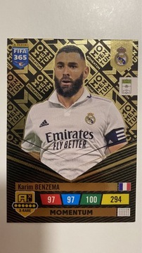 Karta FIFA 365 Karim Benzema Momentum