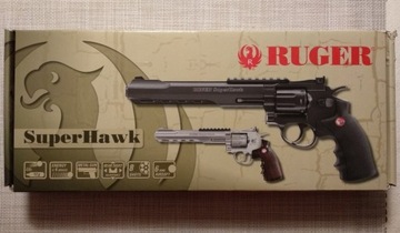 Airsoft Rewolwer Ruger SuperHawk 8" 6 mm CO2