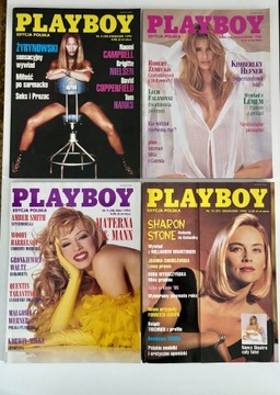 PLAYBOY Edycja Polska - ROK 1995 - 4 numery