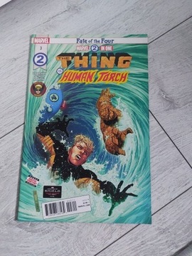 Komiks Marvel- The Thing and the Human Torch