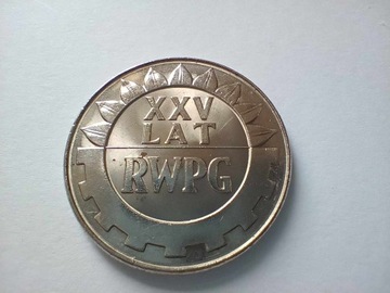 20 zł XXV Lat RWPG 1974 PRL