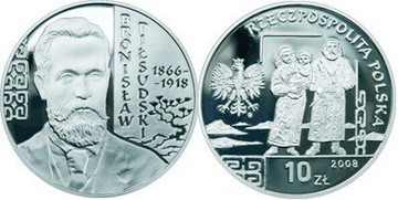 10 złotych Bronisław Piłsudski 2008 rok