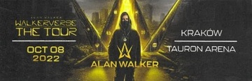 ALAN WALKER – WALKERVERSE THE TOUR - 3 bilety