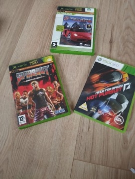 3 gry Xbox clasic 360