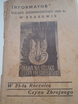 IFORMATOR ZJAZDU SIERPNIOWEGO 1939 W KRAKOWIE