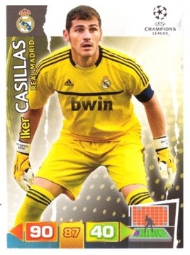 PANINI CHAMPIONS LEAGUE 11/12 CASILLAS REAL 