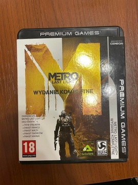 Metro Last Light Wydanie Kompletne PC PudełkoPłyta