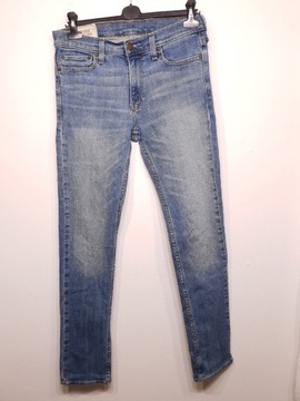 Spodnie jeansowe Hollister skinny 30x32 M