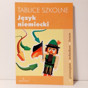Tablice Szkolne Język Niemiecki adamantan 2011 książka książki book books