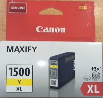 Tusz CANON PGI-1500XL Żółty 9195B001 (yellow)