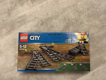 LEGO City 60205 Tory + LEGO City 60238 Zwrotnice