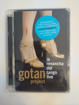 CD  GOTAN PROJECT  La revancha del tango live  DVD