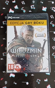 Wiedźmin 3 Dziki Gon Edycja Gry Roku PC New (GOTY)