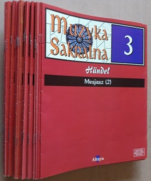 Muzyka sakralna – 34 zeszyty z tekstami zdjęciami 