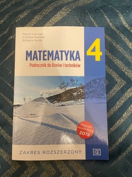 Matematyka 4 podręcznik do liceów i techników