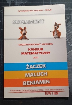 Kangur matematyczny Żaczek Maluch Benjamin