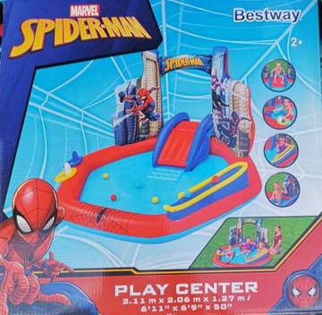 Wodny Plac Zabaw basen Bestway 98793 Spider-Man