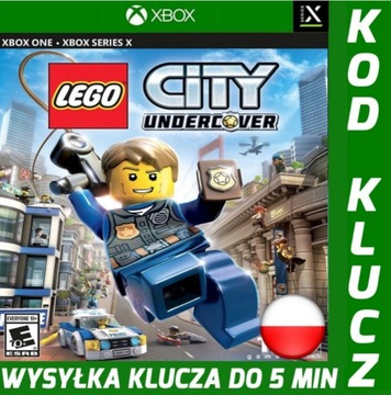 LEGO CITY TAJNY AGENT / UNDERCOVER XBOX  KLUCZ