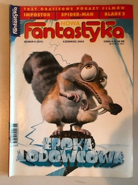 Miesięcznik Nowa Fantastyka. Numer 6 z 2002 r.