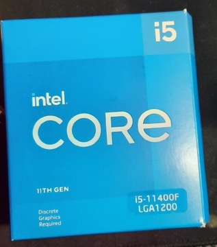 Intel i5 11400f + chłodzenie 