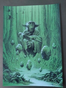 Plakat - Star Wars (Yoda)