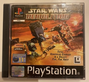 STAR WARS DEMOLITION PSX PS1 PLAYSTATION