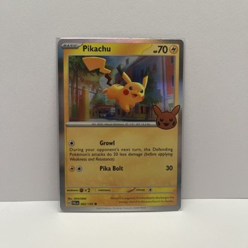 Karta Pokemon TCG Pikachu Trick or trade