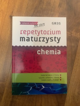 Repetytorium maturzysty chemia Greg