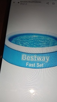 Basen bestway okragly