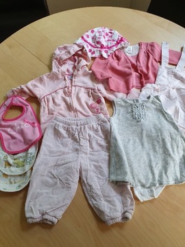 Sukienki, sweterki Mothercare i inne komplet 9-12M