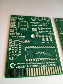 Płytka PCB SD2IEC & Kernal do Commodore 64