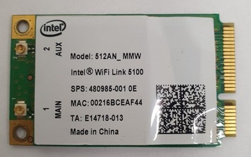 Karta WIFI Intel Link 5100 512AN_MMW