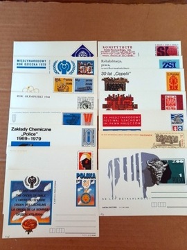 Kartki pocztowe okolicznościowe 1979 r. wyprzedaż