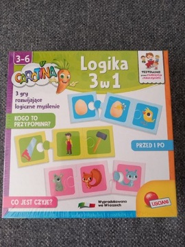 Carotina Logika 3 w 1 Lisciani 