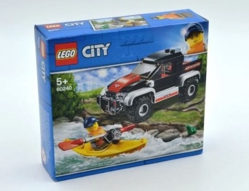 LEGO City 60240 Przygoda w kajaku + torba Lego