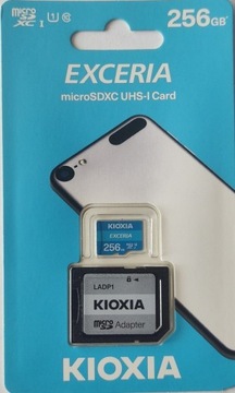 Karta pamięci Kioxia Exceria microSDXC 256 GB