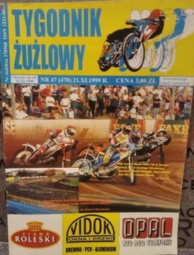 Żużel Speedway Tygodnik Żużlowy numer 47/1999rok