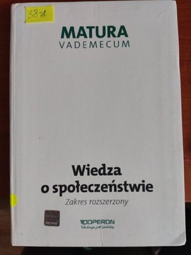 Podręcznik wiedza o społeczeństwie 1 kl lic używ.