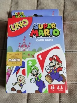 NOWA gra karciana UNO Super Mario karty 