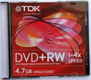 DVD-/+RW. Zestaw 13 sztuk. TDK, Verbatim.