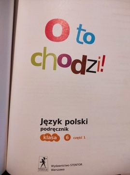 O to chodzi podręcznik kl. 6 cz. 1, Michałkiewicz 