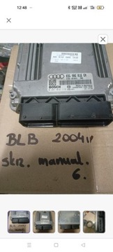 Sterownik komputer silnika Audi a4 b7 BLB 2.0tdi