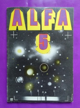 Pismo Komiks ALFA 5 Wydanie I RSW 1979