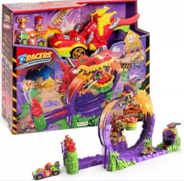 T-Racers Dragon Loop Zestaw z wyrzutnią Magic Box