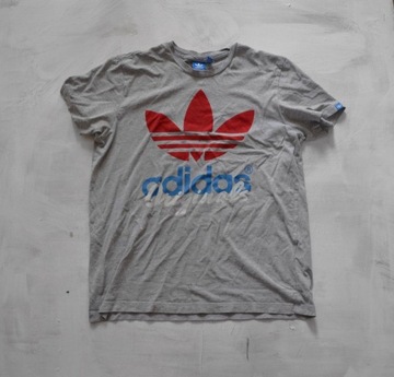 unikatowa koszulka adidas logo bawełniany t-shirt