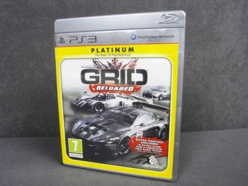 Grid Reloaded Platinum Super Wyścigi Sony PS3 