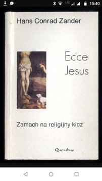 Zamach na religijny kicz Ecce Jesus