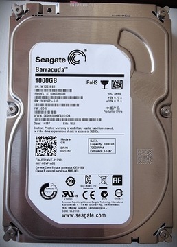 DYSK SEAGATE BARRACUDA 1TB ST1000DM003 